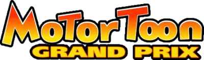 Motor Toon Grand Prix logo for Playstation